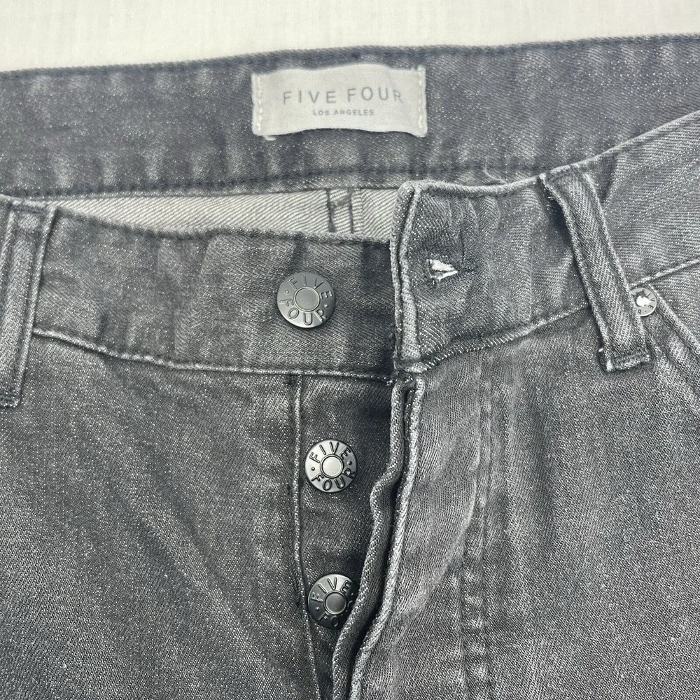 Five Four Los Angeles‎ Men's Size 33x31 Will Slim Black Button Fly Jeans